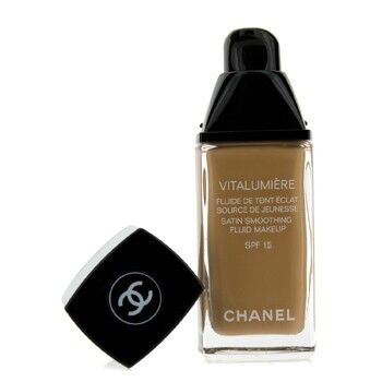 Vitalumiere Satin Smoothing Fluid Makeup SPF 15 - 50 Naturel by Chanel for  Women - 1 oz Foundation 